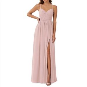 NWT AZAZIE Zuma Dusty Rose Maxi Dress 2